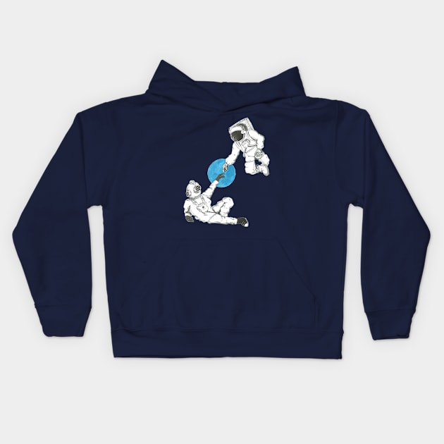 From the ocean floor to the vastness of space Kids Hoodie by Créa'RiBo